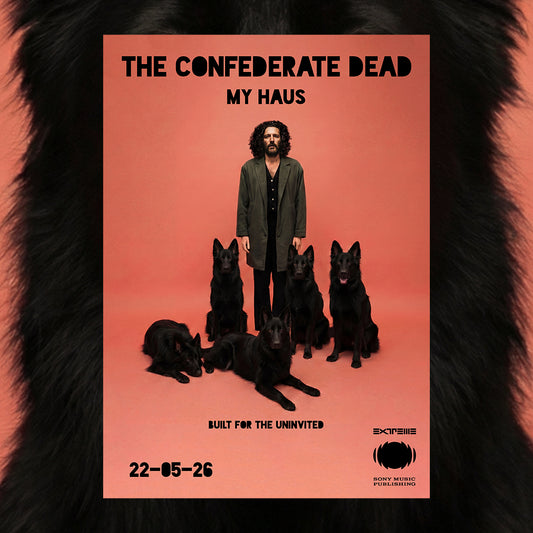 The Confederate Dead 'My Haus' EP Poster